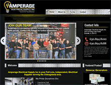 Tablet Screenshot of amperagesupply.com